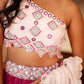 Mirror Work Lehenga Set