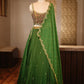 Green Lehenga Set