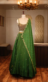 Green Lehenga Set