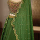 Green Lehenga Set