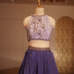 Purple Lehenga Set