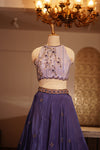 Purple Lehenga Set