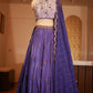 Purple Lehenga Set