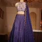 Purple Lehenga Set