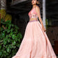 Peach Lehenga Set