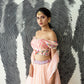 Peach Lehenga Set