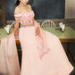 Peach Lehenga Set