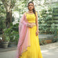 Yellow Lehenga Set